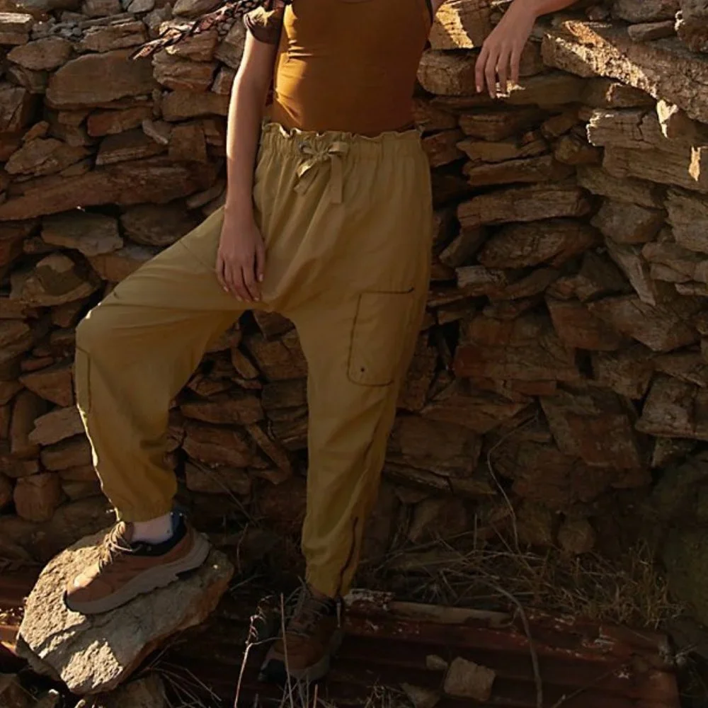 NWOT Free People Spring Trekker Pant